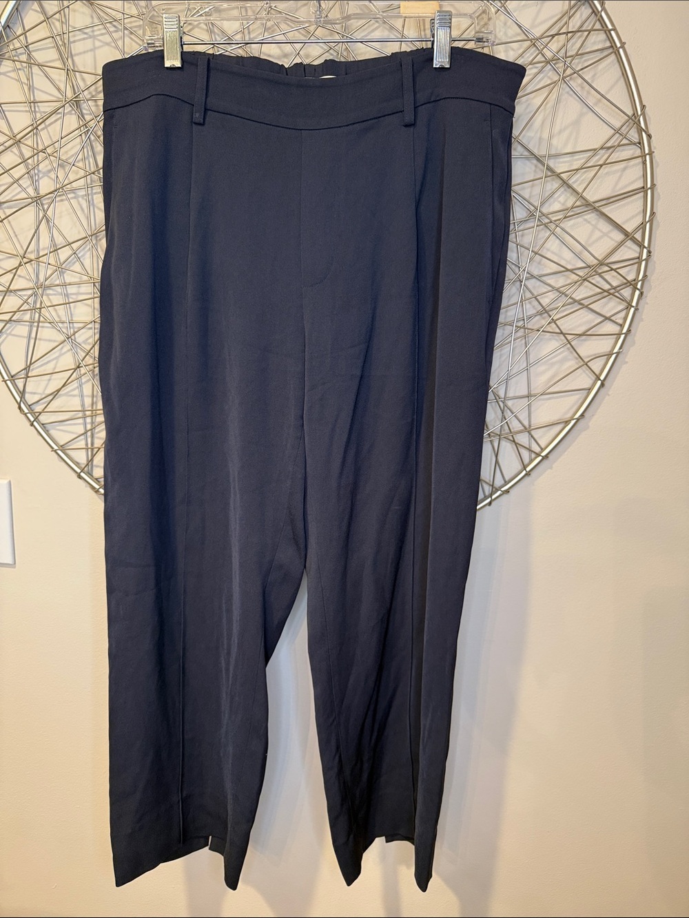 Vince. navy blue womens dress pants size large